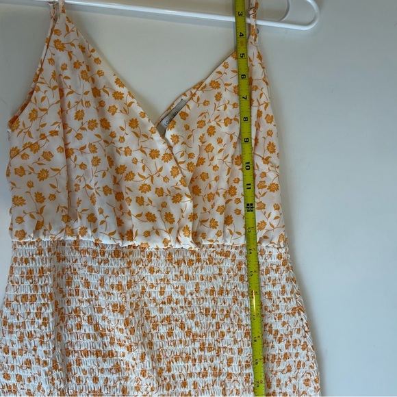 Love Tree Smocked Floral Bodycon Mini Dress 4760DY - Picture 10 of 17